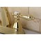 Kingston Brass KS7612BAL 4" Centerset Bathroom Faucet, Polished Brass KS7612BAL - alternate 2